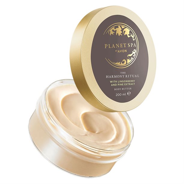 Rewitalizujące masło do ciała z ekstraktami borówki i nasion sosny