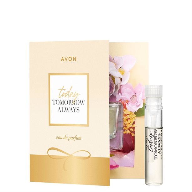 Woda perfumowana TTA Today - ulotka z próbką