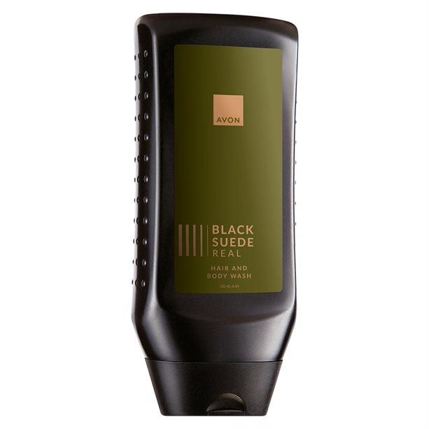 Żel do mycia ciała i włosów Black Suede Real