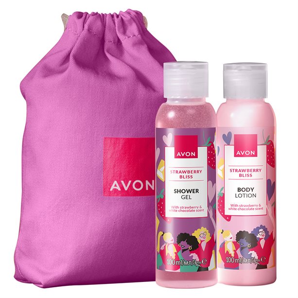 Zestaw kosmetyków Strawberry Bliss