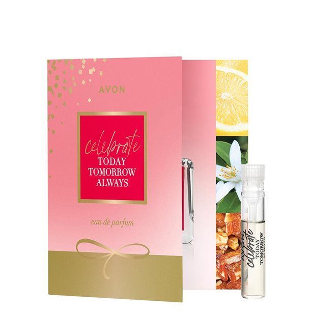 Woda perfumowana TTA Celebrate - ulotka z próbką