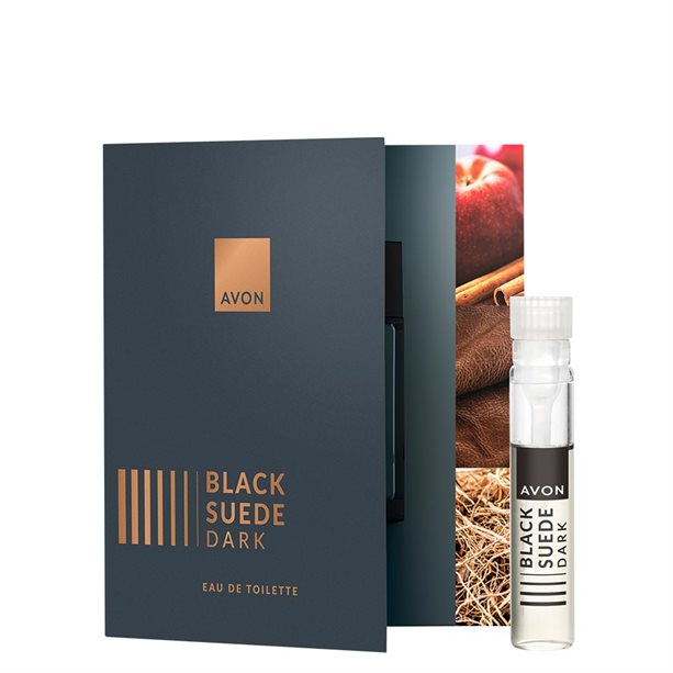 Black Suede Dark Woda toaletowa – ulotka z próbką