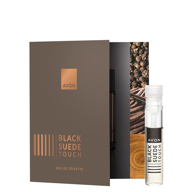 Black Suede Touch Woda toaletowa – ulotka z próbką