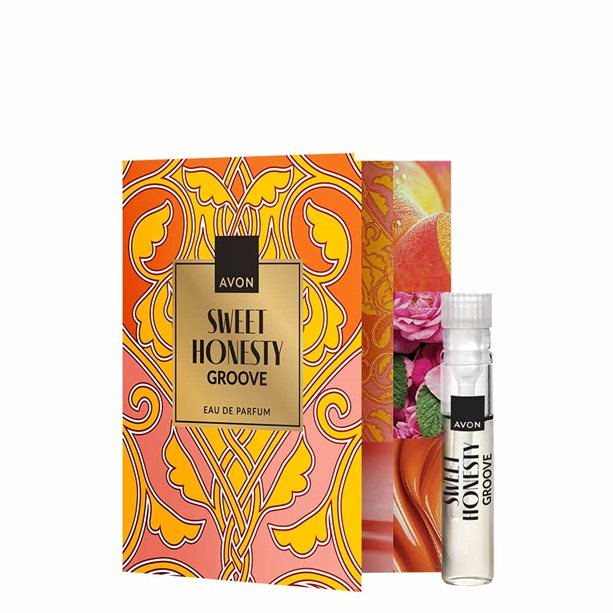 Woda perfumowana Sweet Honesty Groove – ulotka z próbką