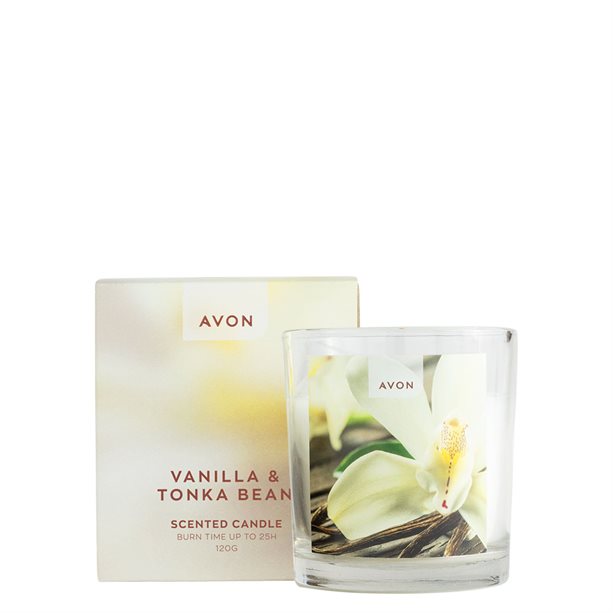 Świeczka zapachowa Wanilia i fasola tonka
