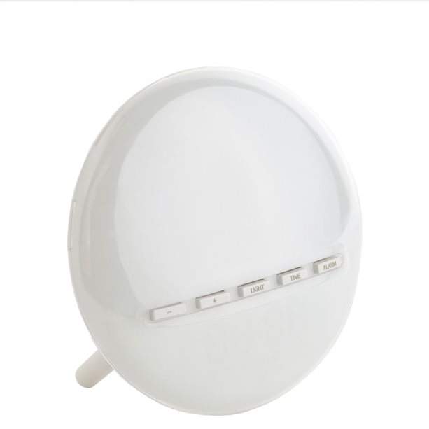 2w1 Budzik z symulacją wschodu słońca i lampka LED