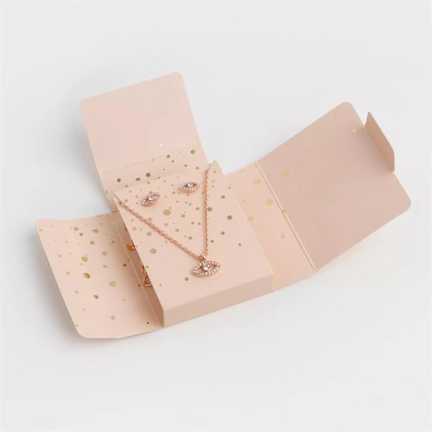 Komplet biżuterii Love for Every Day - Kolor różowego złota