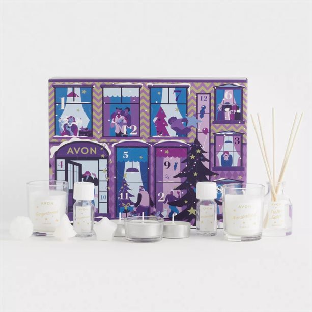 Kalendarz adwentowy z zapachami do domu