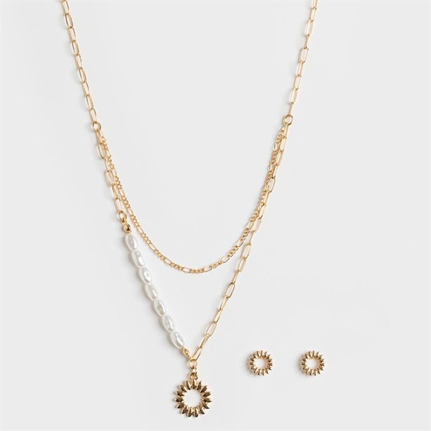 Komplet biżuterii Sunflower