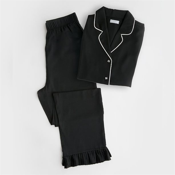 Piżama z falbankami - XL