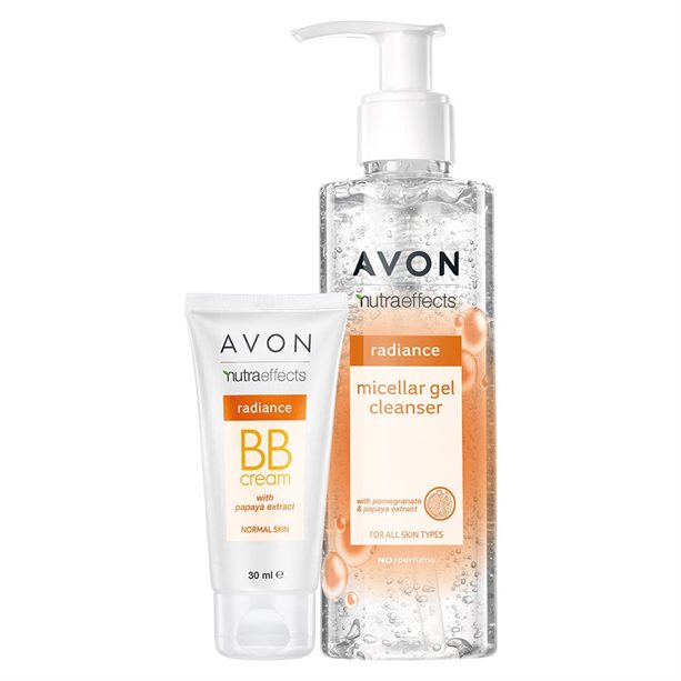 Zestaw kosmetyków rozświetlających z kremem BB Medium