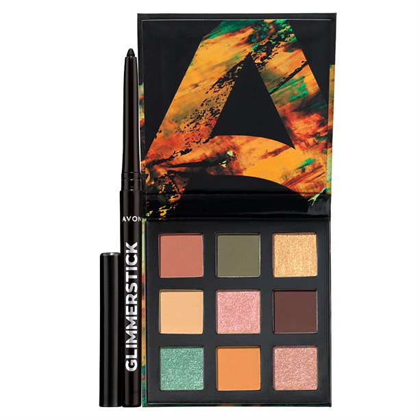 Zestaw kosmetyków do makijażu oczu z paletką Earths