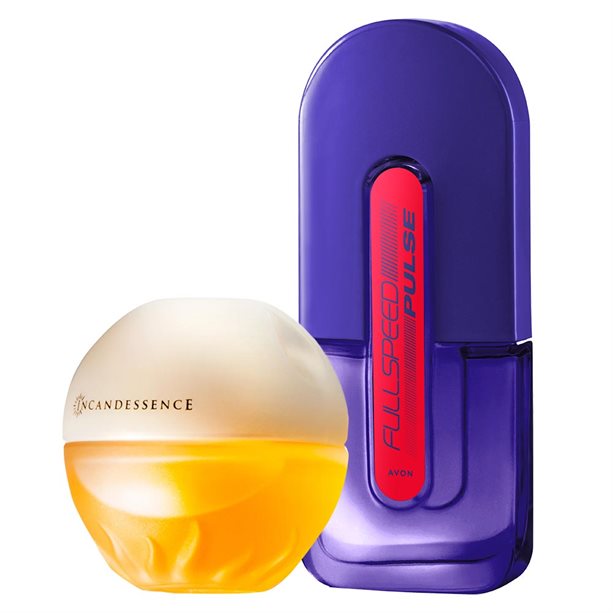 Zestaw zapachów dla dwojga Incandessence & Full Speed Pulse