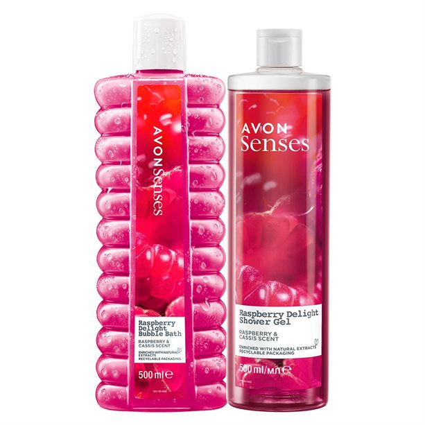 Zestaw kosmetyków Malinowa Rozkosz