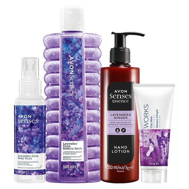Zestaw kosmetyków Lavender Calm