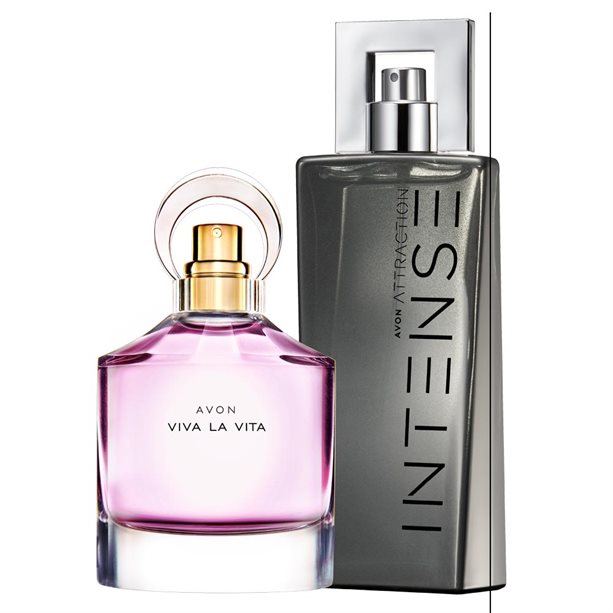 Zestaw zapachów dla dwojga: Viva la Vita & Attraction Intense