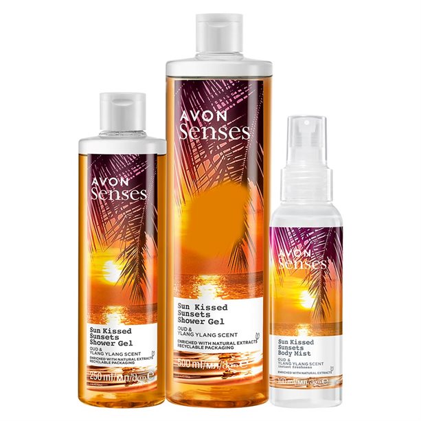 Zestaw kosmetyków Sun Kissed Sunsets